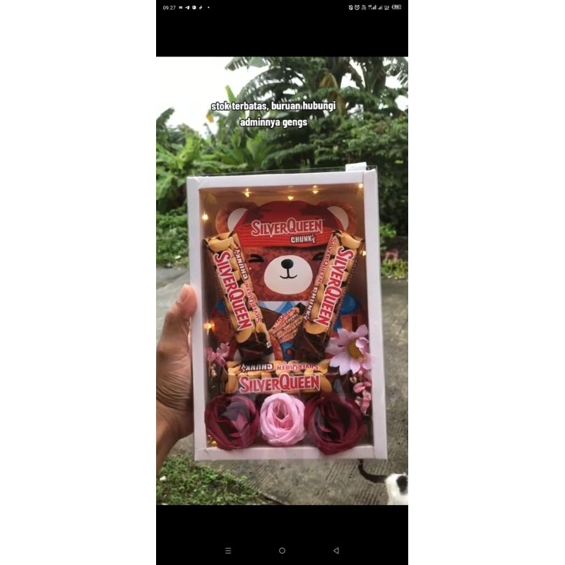 

HAMPERS/GIFTBOX/HADIAHVALENTINE/KADOVALENTINE/KADOPACAR/BUKET/BUKETCOKLAT/SILVERQUEEN/SILVERQUEEN BEAR