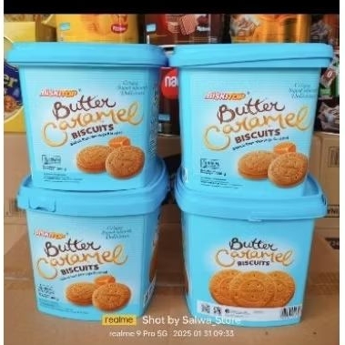 

Butter Caramel biscuits kemasan toples