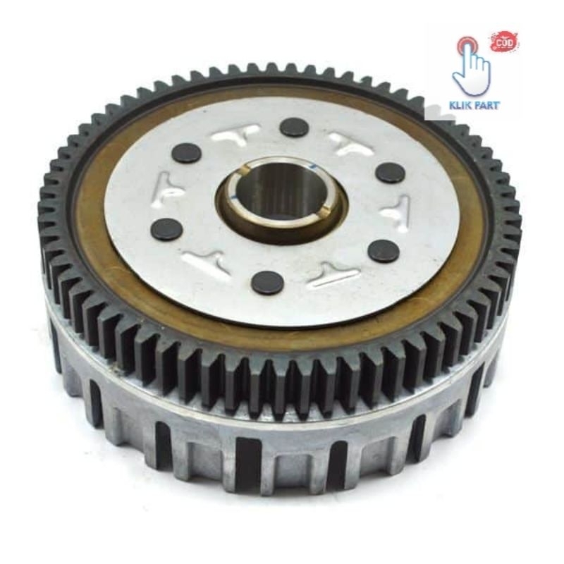 22100-KYZ-901 Mangkok Ganda (Outer Comp Clutch) – Supra X 125 Helm In & Supra X 125 FI