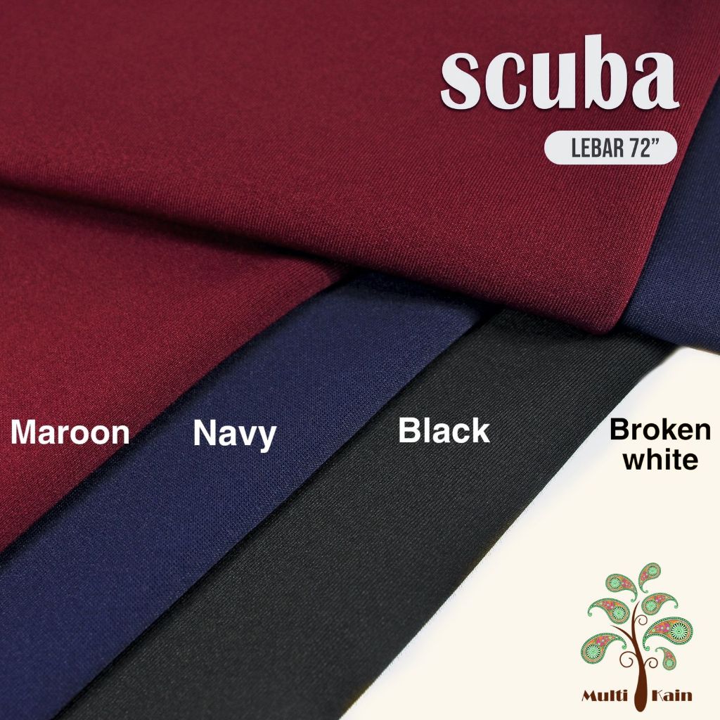 multi kain kaos knit scuba dan denim spandex harga per 0.5 kilo