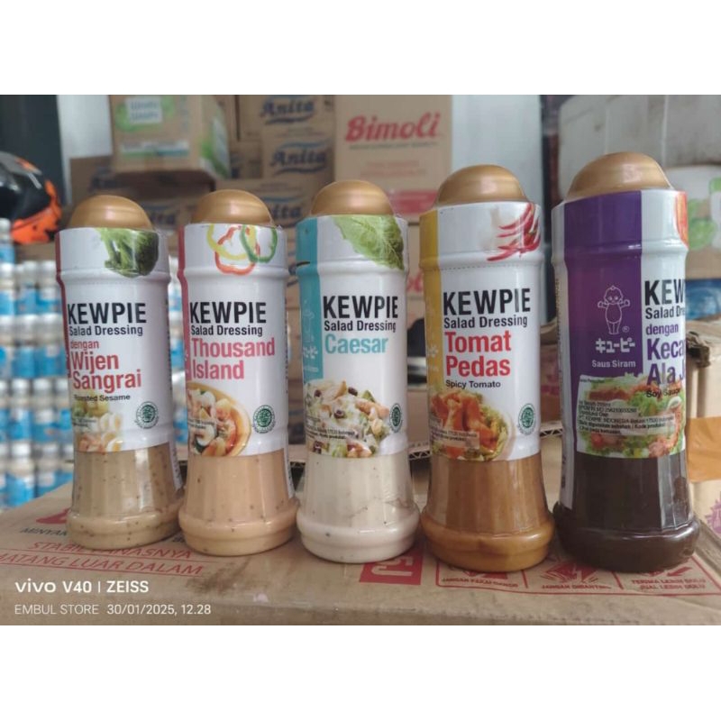

kewpie salad dreasing 200ml murah meriah