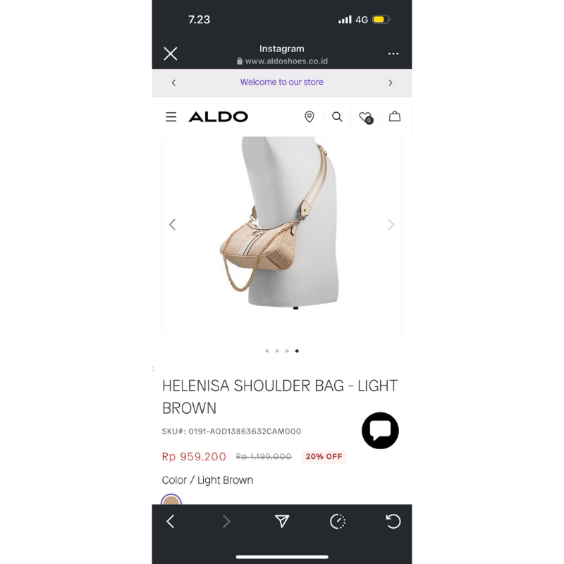 Helensia shoulder bag ALDO