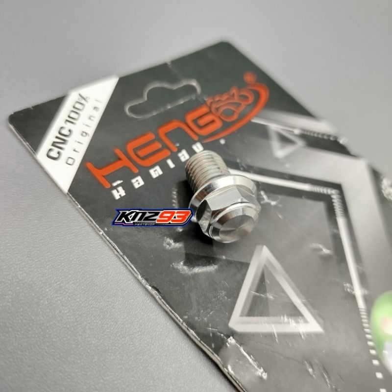 BAUT TAP PEMBUANGAN OLI MESIN F1ZR FIZR FORCE 1JUPITER VEGA MODEL BOWL PROBOLT STAINLESS HENG ORIGIN