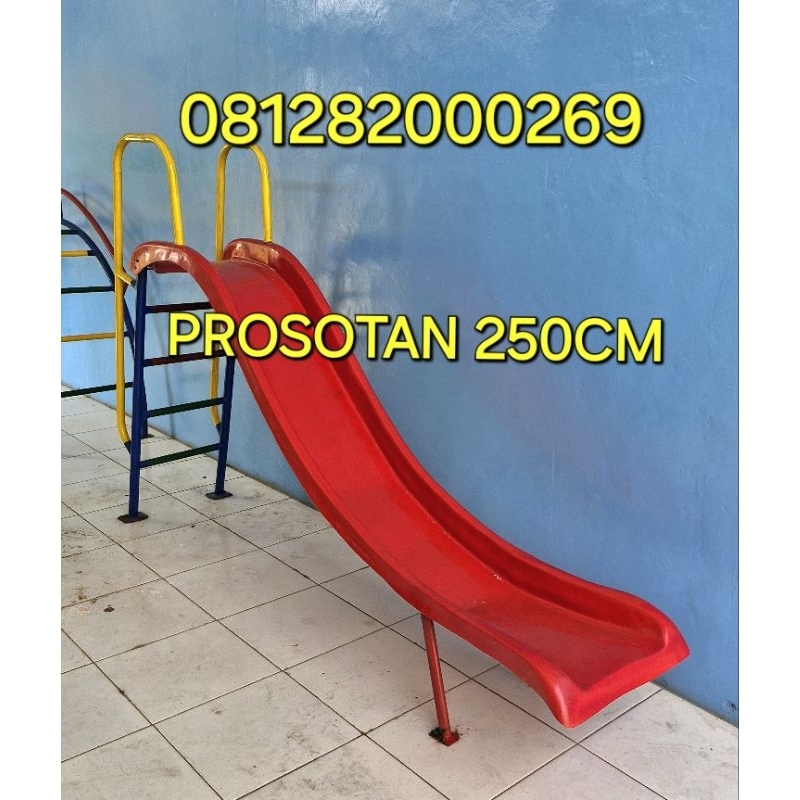 ayunan besi perosotan anak fiber