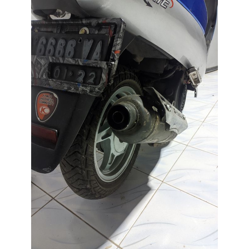 knalpot Kymco metica tusbol slenser mio