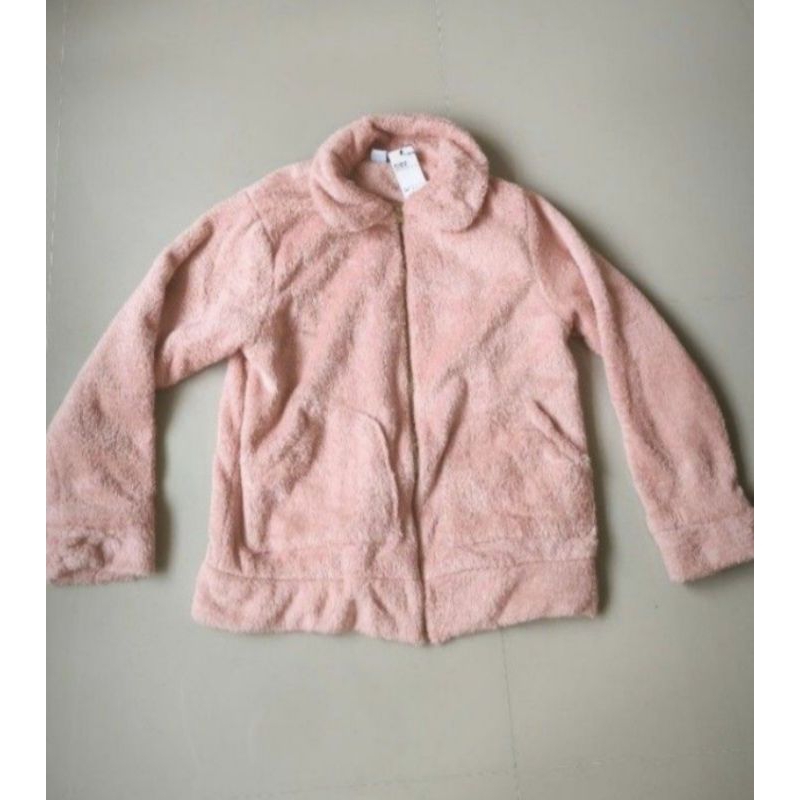 BTS Pop up store Jin fur jacket