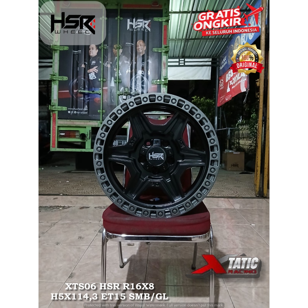VELG MOBIL SEMI OFROAD R16 COCOK DI RUSH,TERIOS,HILUX RANGGA