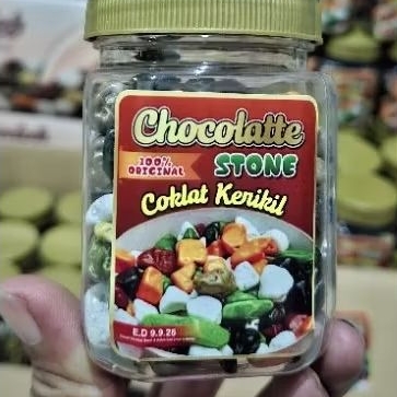 

Wisca | Terlaris Coklat Kerikil 150gr | Chocolate Stone | Coklat Turki