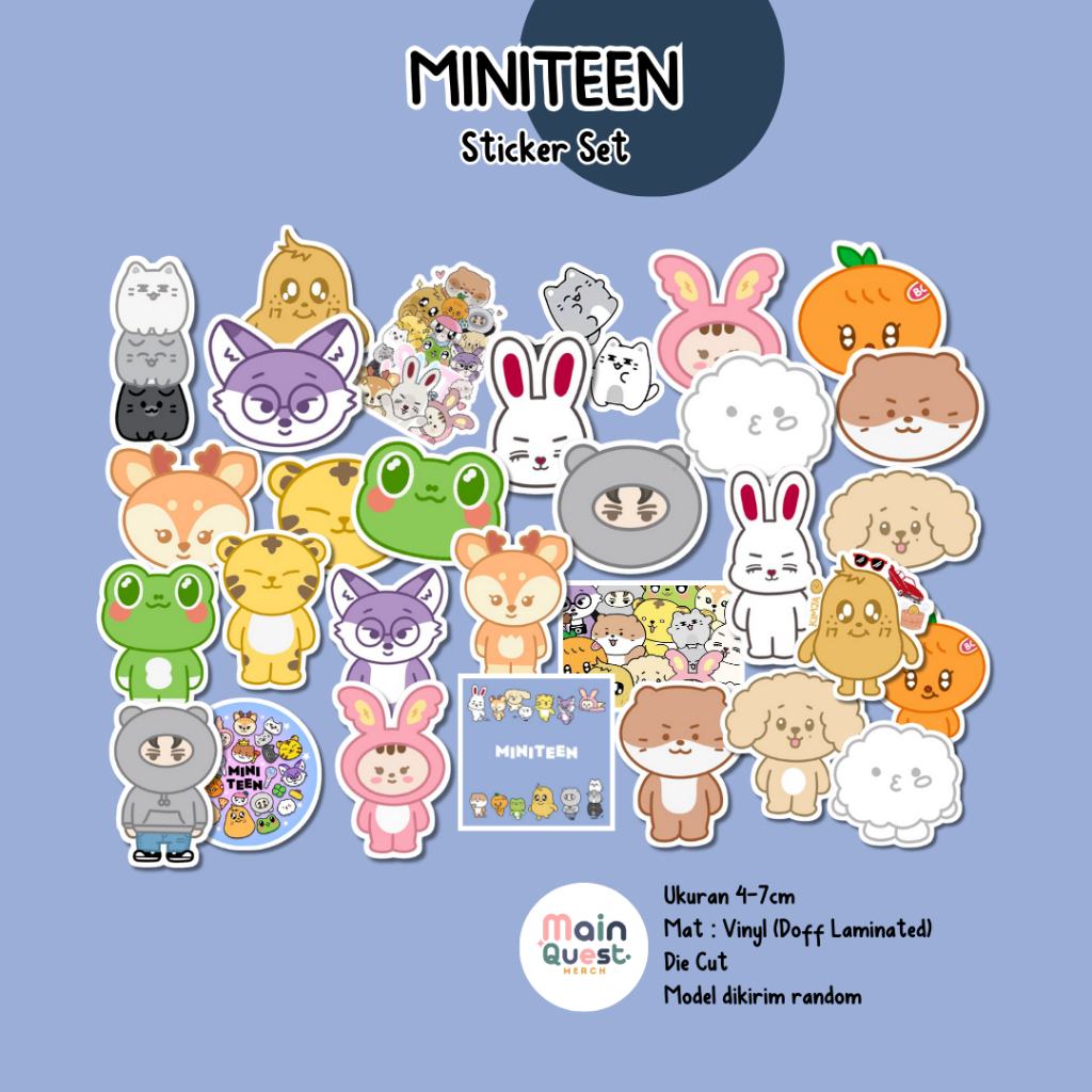 

Sticker Miniteen | Sticker Seventeen | Sticker Aesthetic / Sticker Tumblr / Sticker Laptop / Sticker Anti Air / Sticker Vinyl / Sticker Die Cut / Sticker Kpop / Sticker Cute