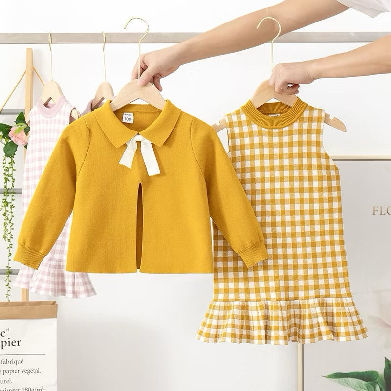 Rajut premium bosca setelan anak perempuanBaju bocil friendly - baju anak perempuan kekinian - baju 
