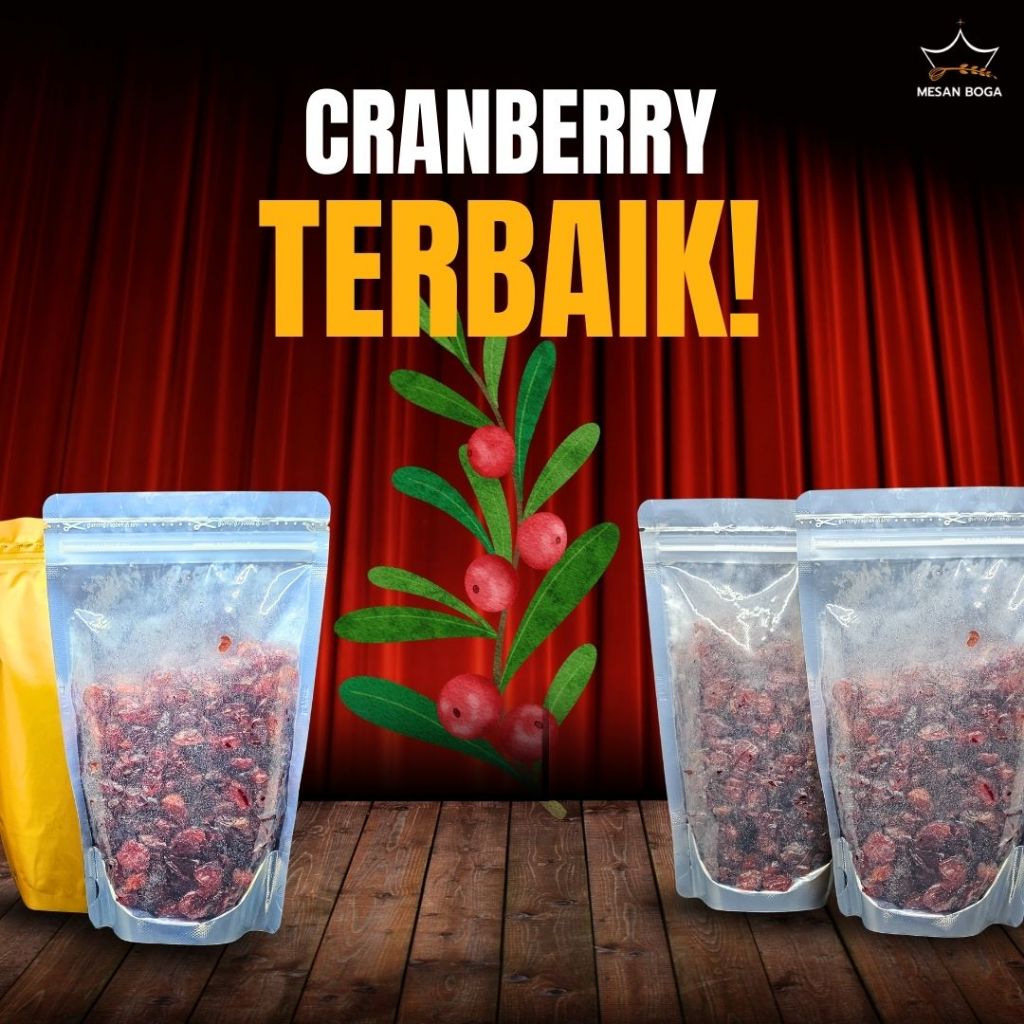 

Cranberry / Mentigi paya / Buah Beri - 250 gram