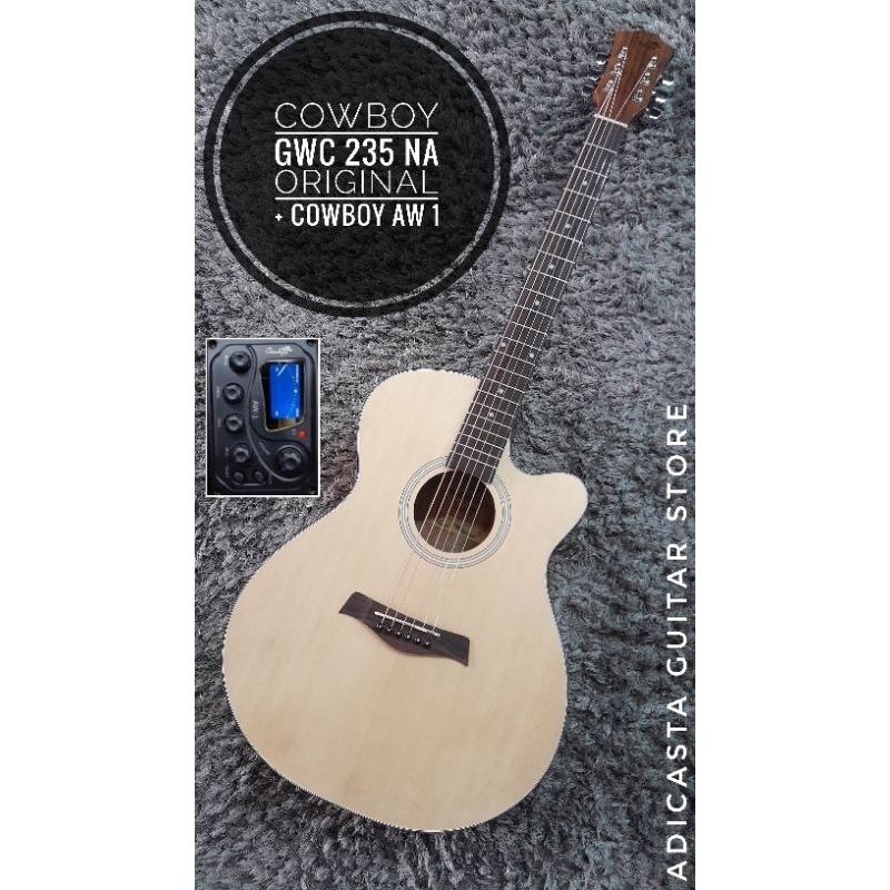 Gitar Akustik Cowboy GWC235NA Original