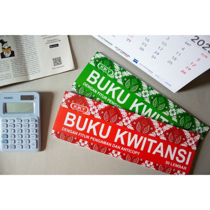 

Buku Kwitansi Kiky 1 Pack isi 10 Buku