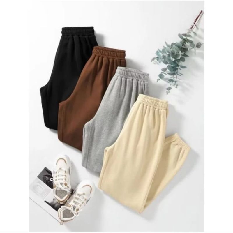 Celana Jogger Sweatpants Jogger Stlify Korean Style Joger pria wanita