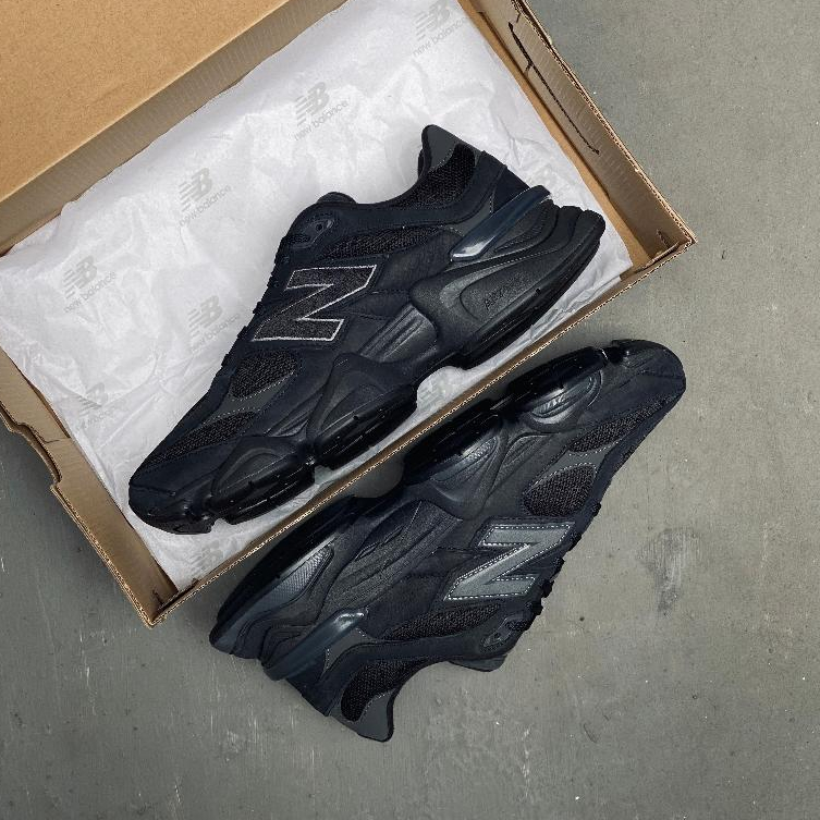 New Balance 9060 Black Cat / All Black / Triple Black (100% Original) [U9060ZGE]