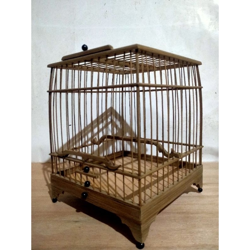 Sangkar Bambu 20x20 Ambrukan / kandang bambu ukuran 20x20 Ambrukan / sangkar CUNGKOK ukuran 20x20 am
