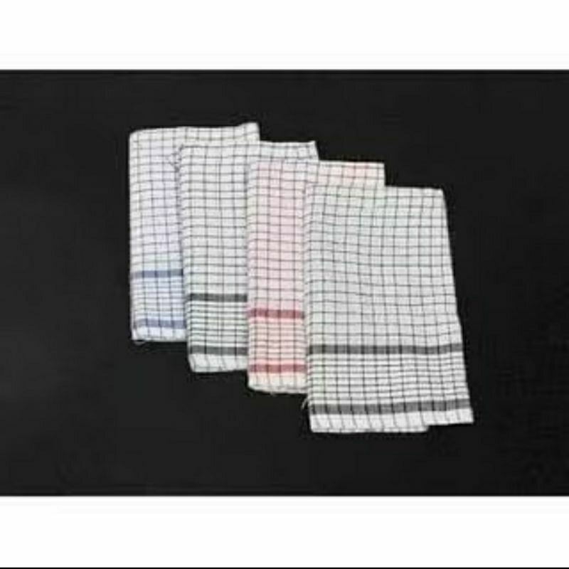 Serbet Standard Dapur 51x52CM Serbet Gunting Kain Lap Meja Lap Piring Lap Dapur Wastafel Serbet Rest