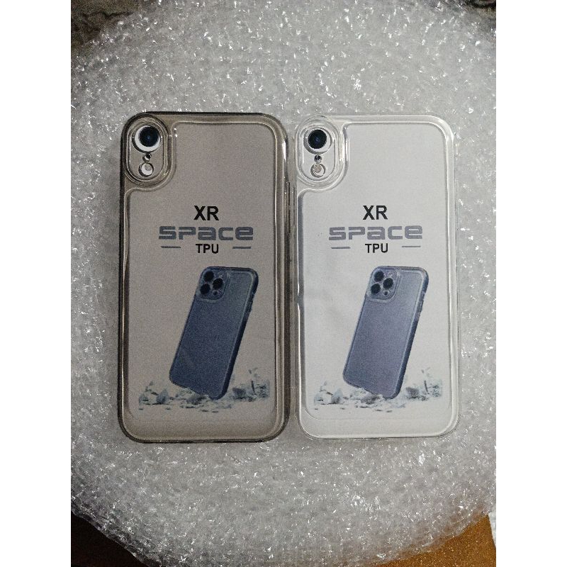 Softcase Casing IPHONE XR Selikon Bening Trasparan Pelindung belakang HP+Camera