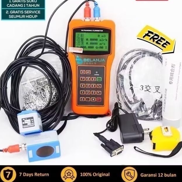Ultrasonic Flow meter TUF-2000H Digital - Flow Meter Ultrasonic