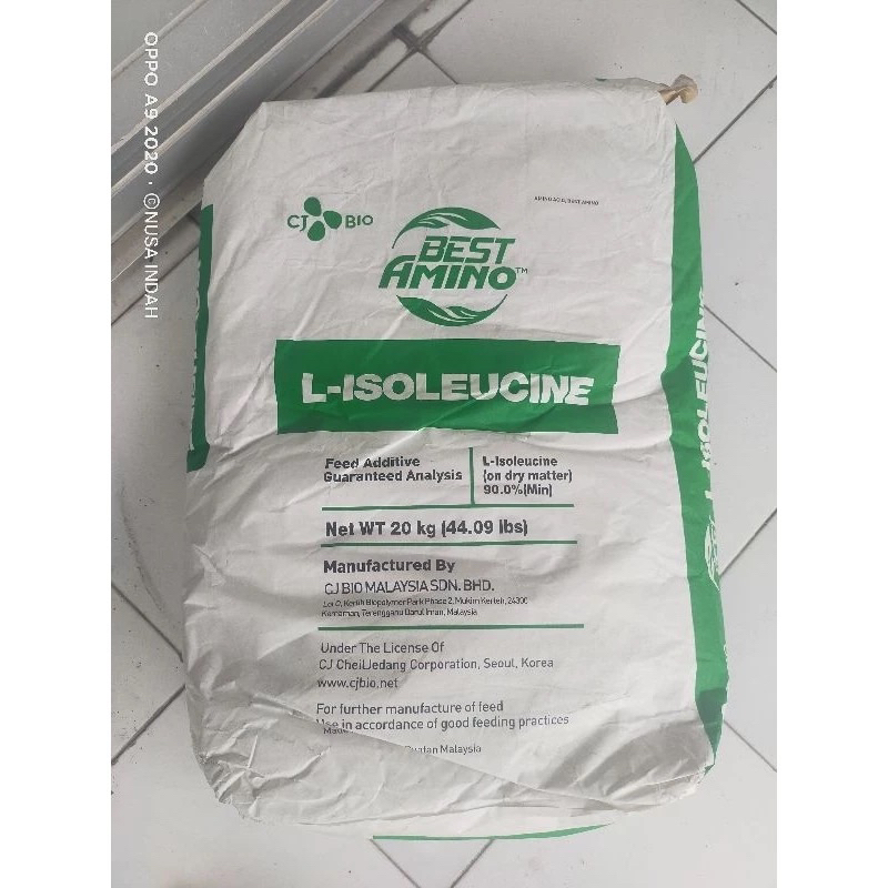 L-Isoleucine Asam Amino Pertumbuhan Hewan | Isoleusin