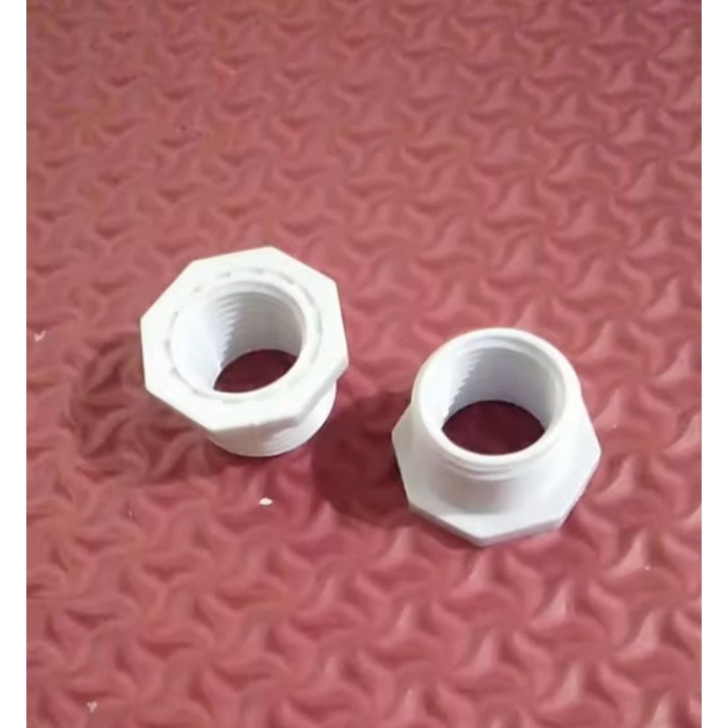 VLOK RING PVC SAMBUNGAN KRAN DRAT 1/2 X 3/4" KONEKTOR KRAN / SOK DRAT KRAN