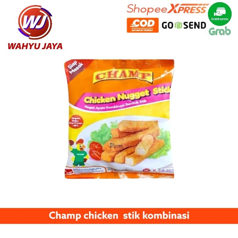 

Champ chicken stik kombinasi 225gram