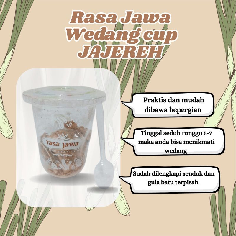 

RASA JAWA WEDANG CUP JAJEREH