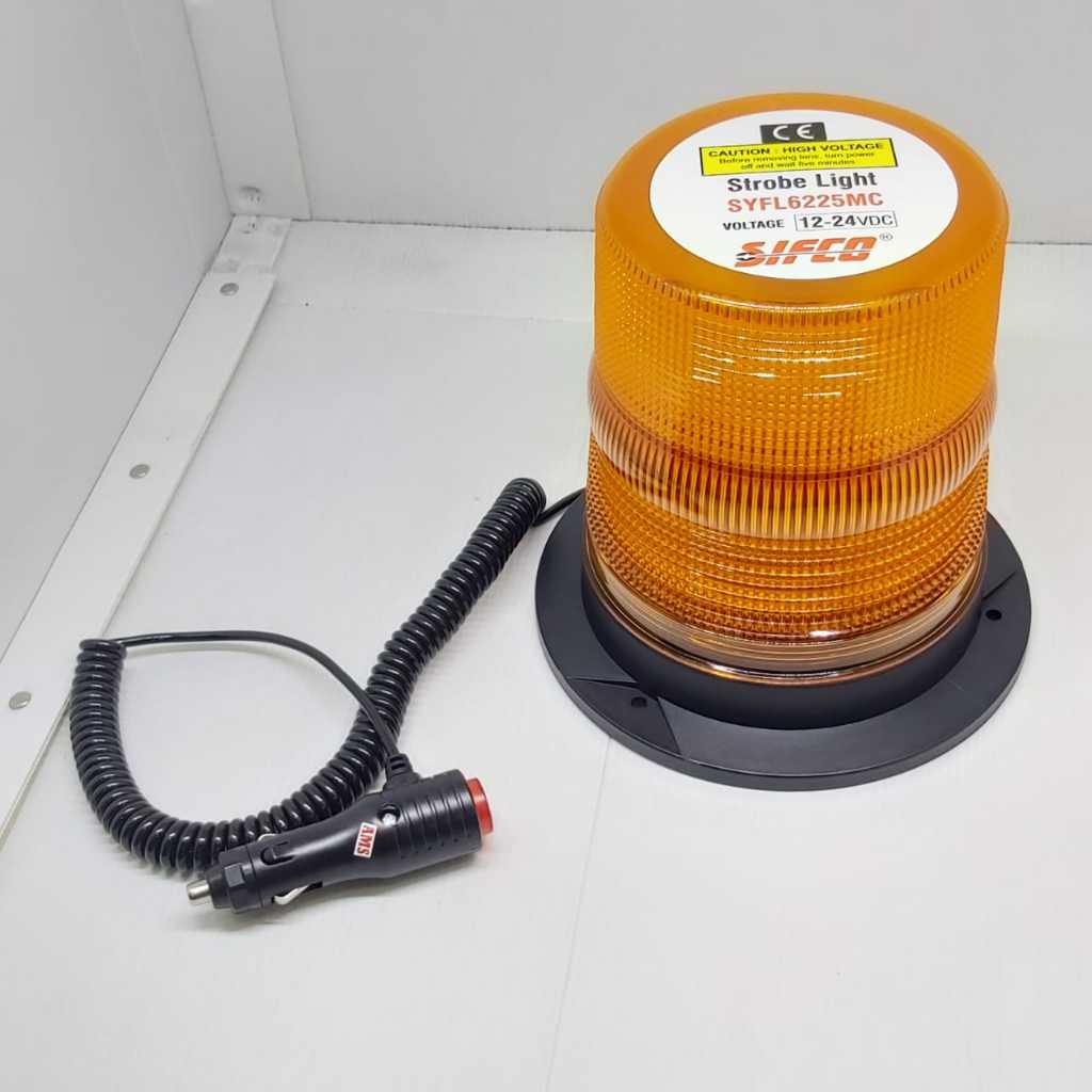 SIFCO Lampu Rotari Blizt Led  Universal Mobil Truck Trailer Fuso Canter  Hino Rotary 12-24 VDC Kunin