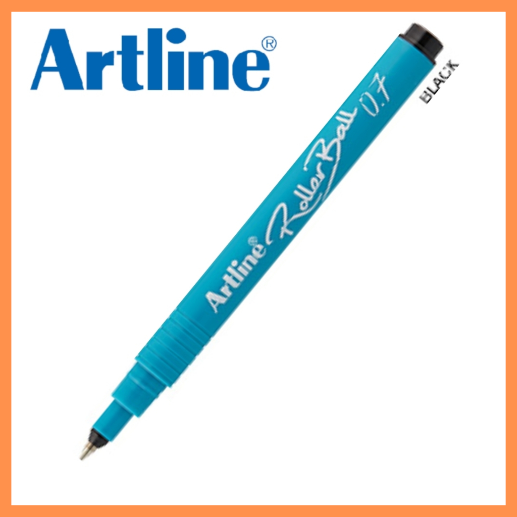 

ARTLINE Pena Roller ball 0.5 dan 0.7 hitam ( pcs )