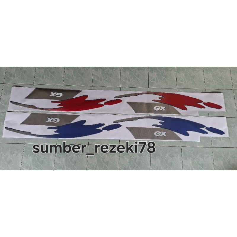 stiker sticker Suzuki katana GX/stiker Suzuki katana GX/stiker list body katana Gx/stiker katana