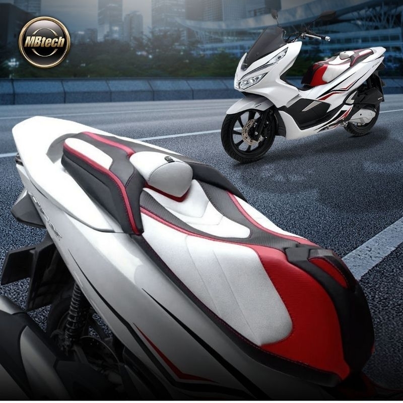 Jok Motor Custom Pcx 150 160 MBtech Modif Predator Terbaru