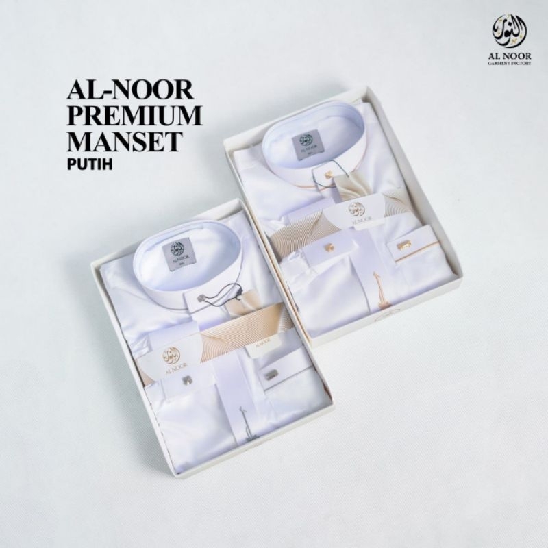 Jubah Alnoor Bordir Manset