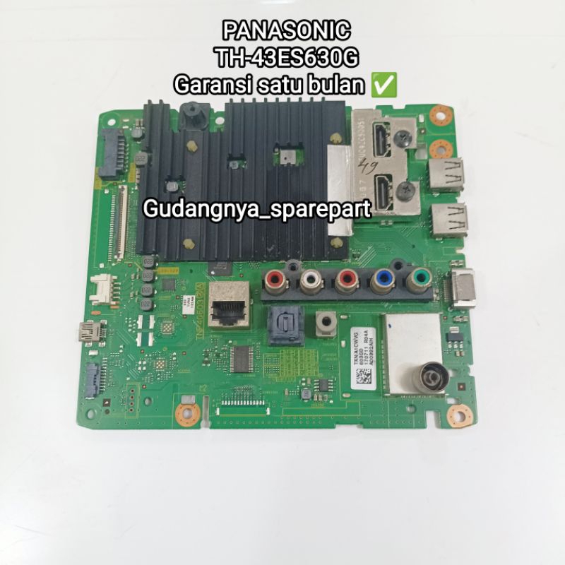Mb PANASONIC TH-43ES630G mainboard mobo modul mesin tv motherboard
