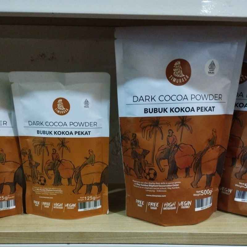 

TIMURASA COCOA POWDER DARK 125G - BUBUK COKLAT 125G