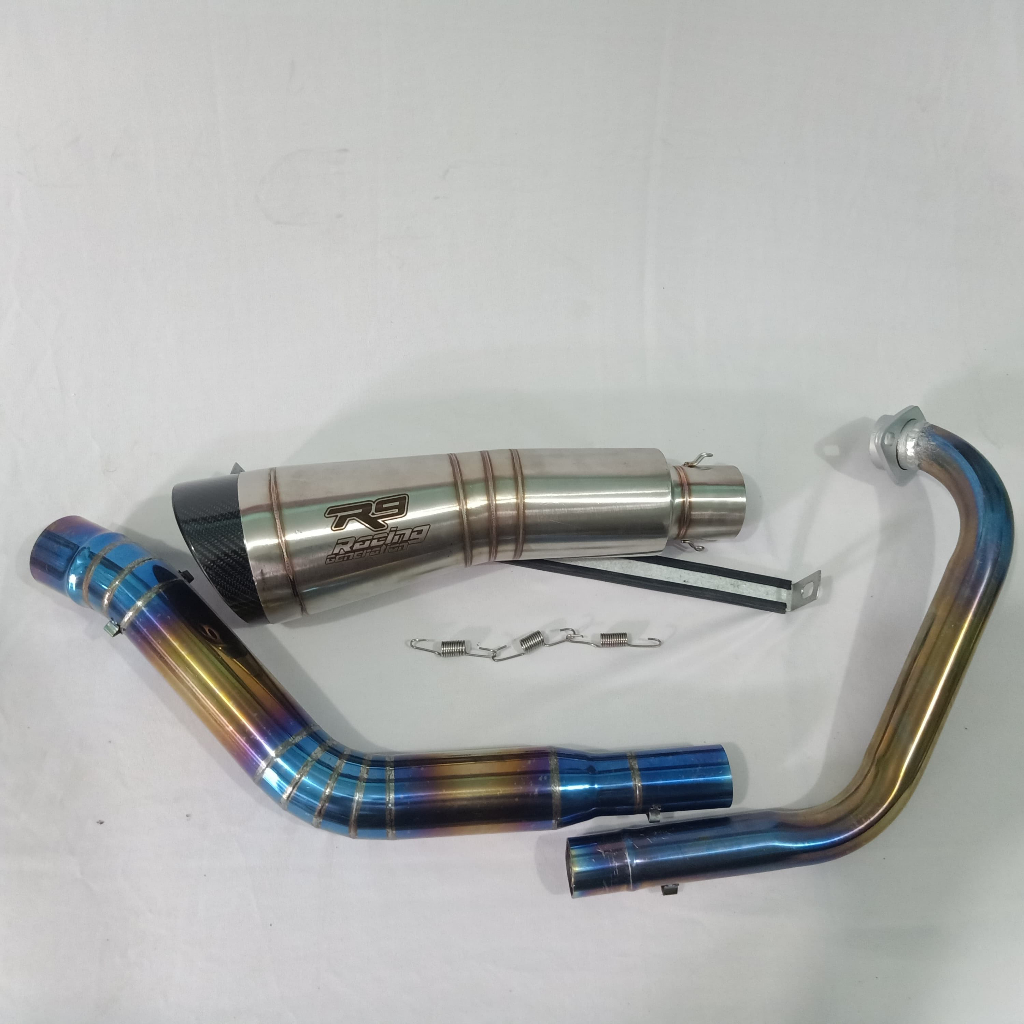 KNALPOT R9 H2 SS UNTUK VIXION R15 CBR150R SATRIA