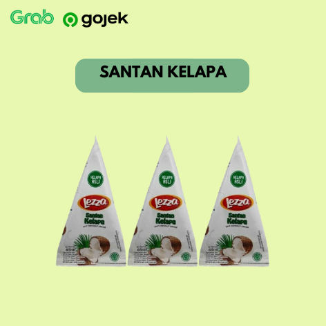 

Lezza Santan Kelapa 65 ML - 3 Pcs