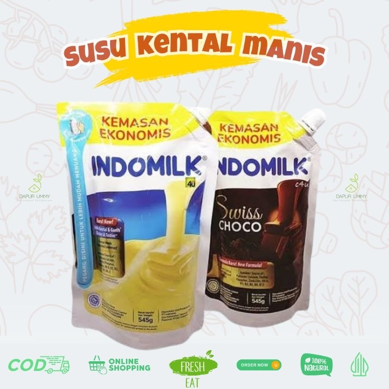 

INDOMILK | Susu Kental Manis 545g