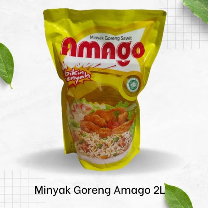 

MINYAK GORENG AMAGO 2LITER PENGIRIMAN INSTAN
