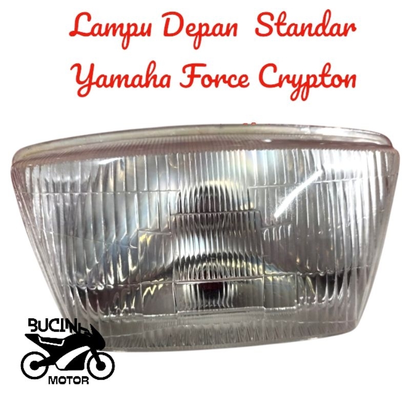 Reflektor Lampu depan standar Yamaha Force Crypton