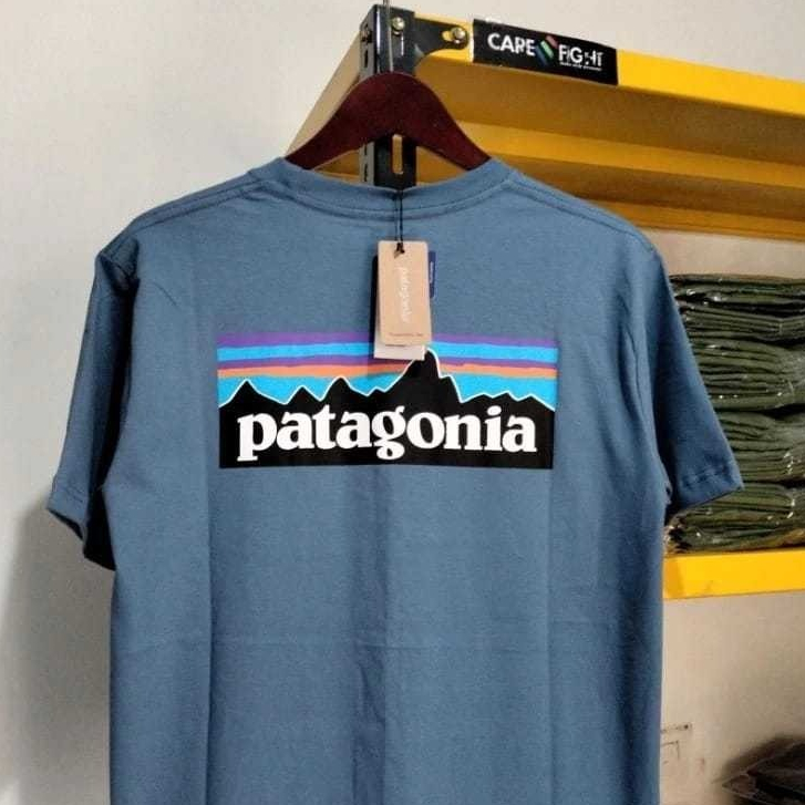 PATAGONIA  kaos T-shirt branded cowok keren //baju import keu kinian//kaos brended original besic un