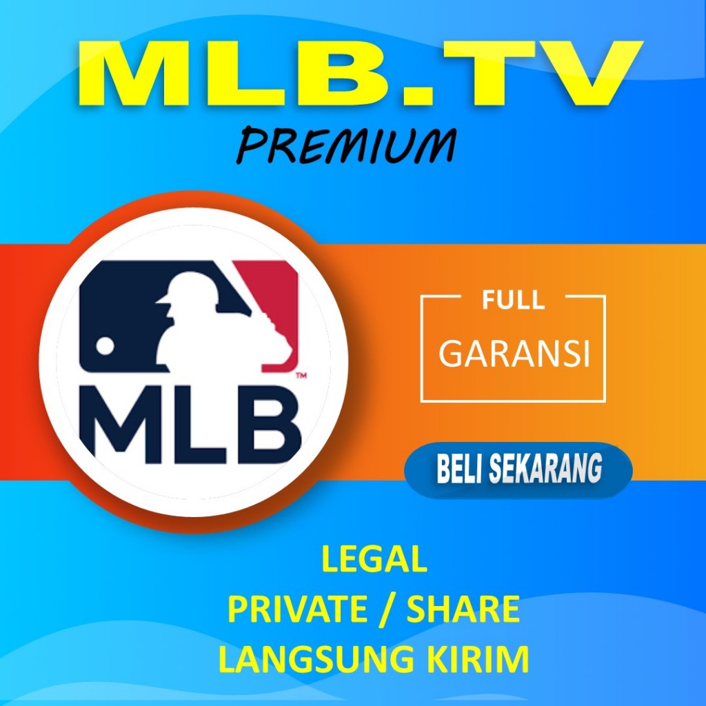 DC - Promo Major League Baseball Mlb Tv Akun 1 Year Subscription Premium