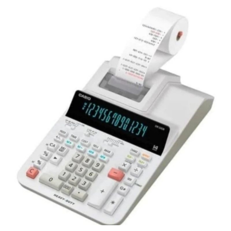 CASIO DR-140R CALCULATOR/KALKULATOR PRINTING