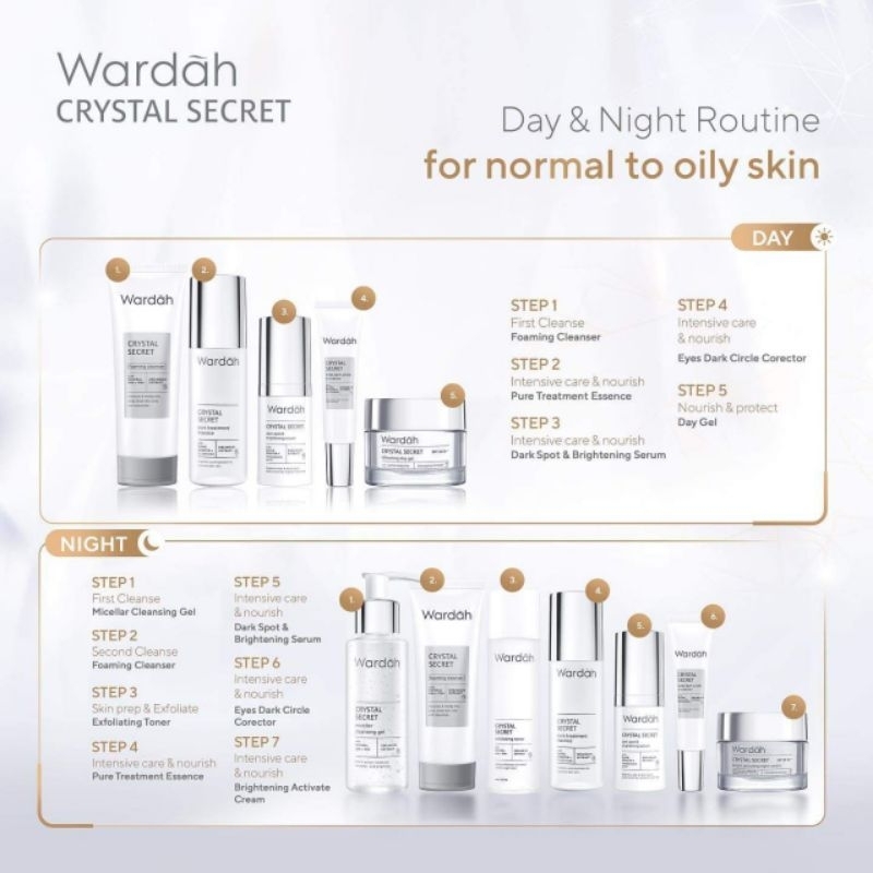 WARDAH CRYSTAL SECRET SERIES