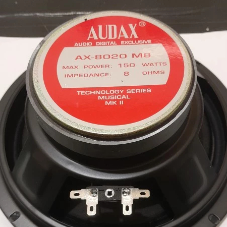ORIGINAL speaker audax 8 inch fullrange audax AX-8020 M8 outdoor ax8020