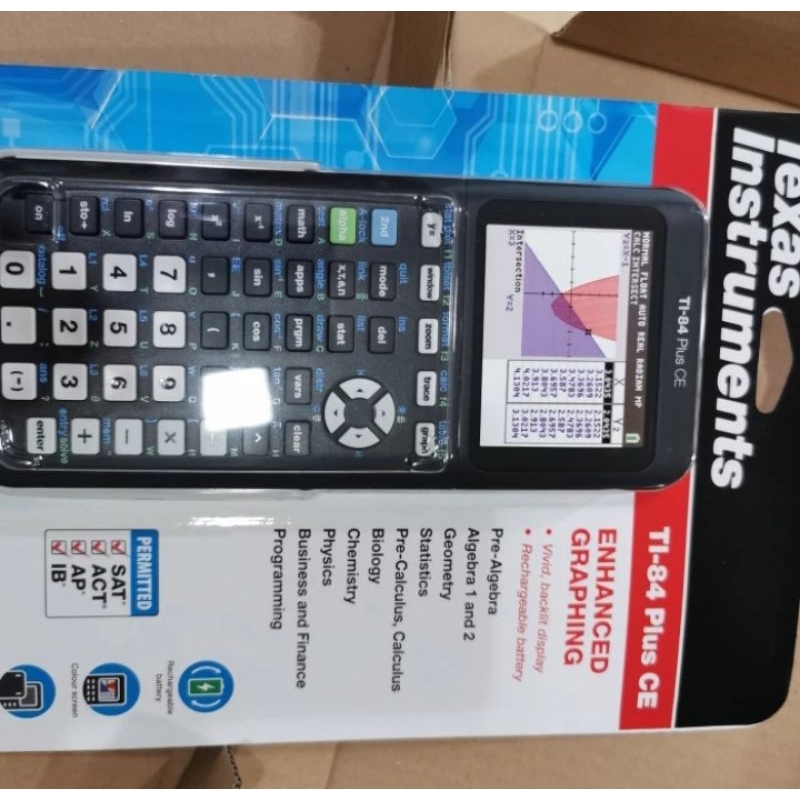 

TEXAS INSTRUMENTS TI-84 PLUS CE / Calculator Grafik / Kalkulator Scientific