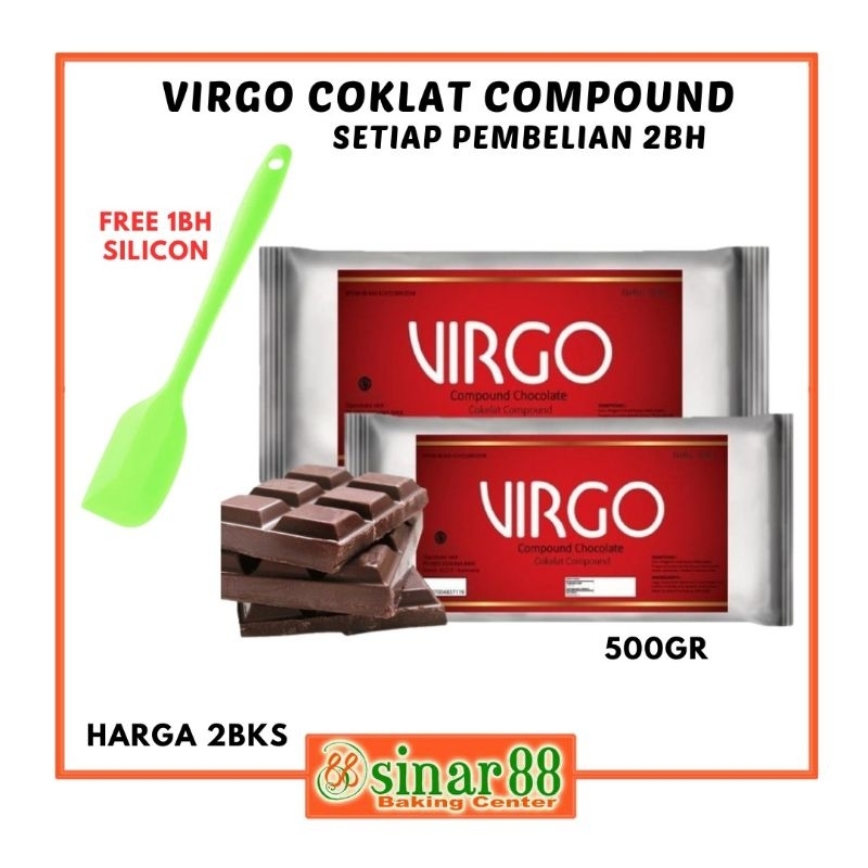 

VIRGO COMPOUND DARK 500GR PEMBELIAN 2BH FREE SPATULA SILICON