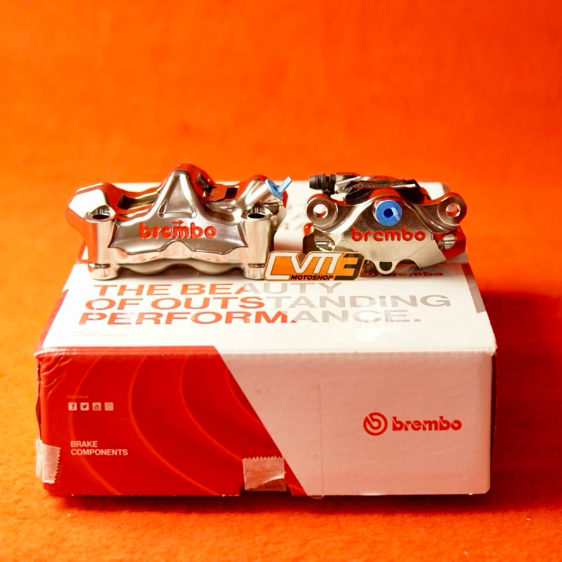 Termurah Kaliper Brembo Nickel GP4RX Pitch 100mm & Kaliper 2P Nickel Brembo Pitch 84mm