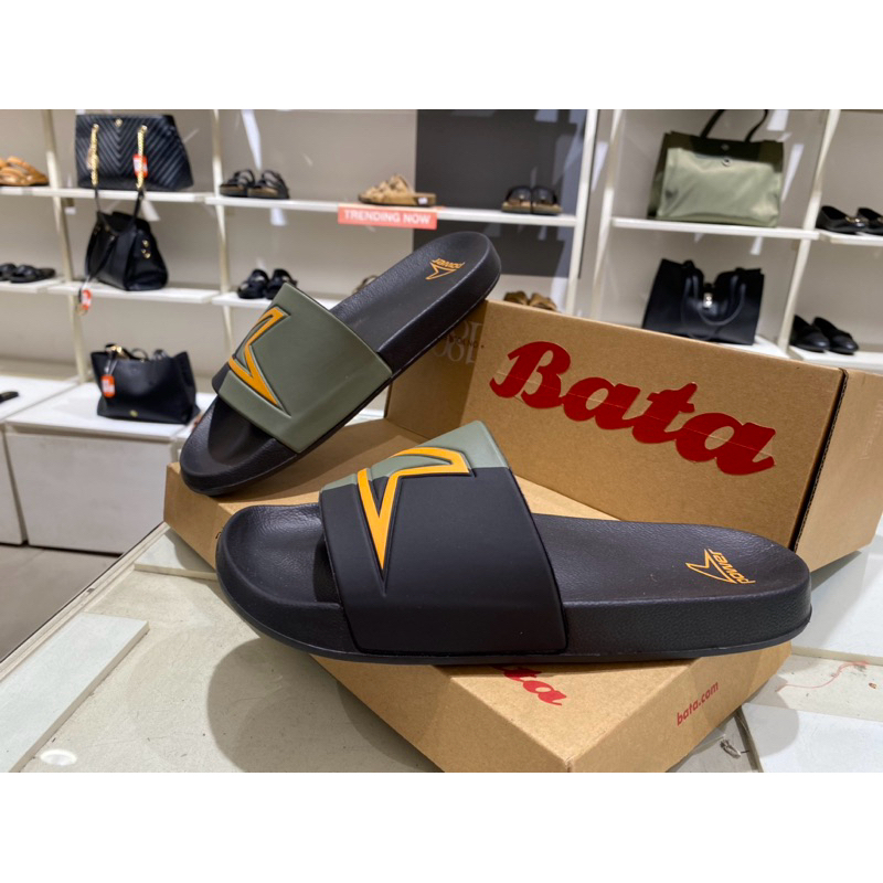 sendal slop power pria karet anti slip ringan bata original 871-6365