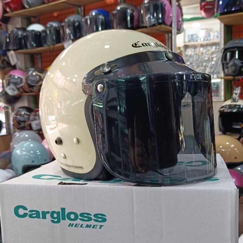 HELM BOGO ORIGINAL SNI TERMURAH GAYA CLASSIC