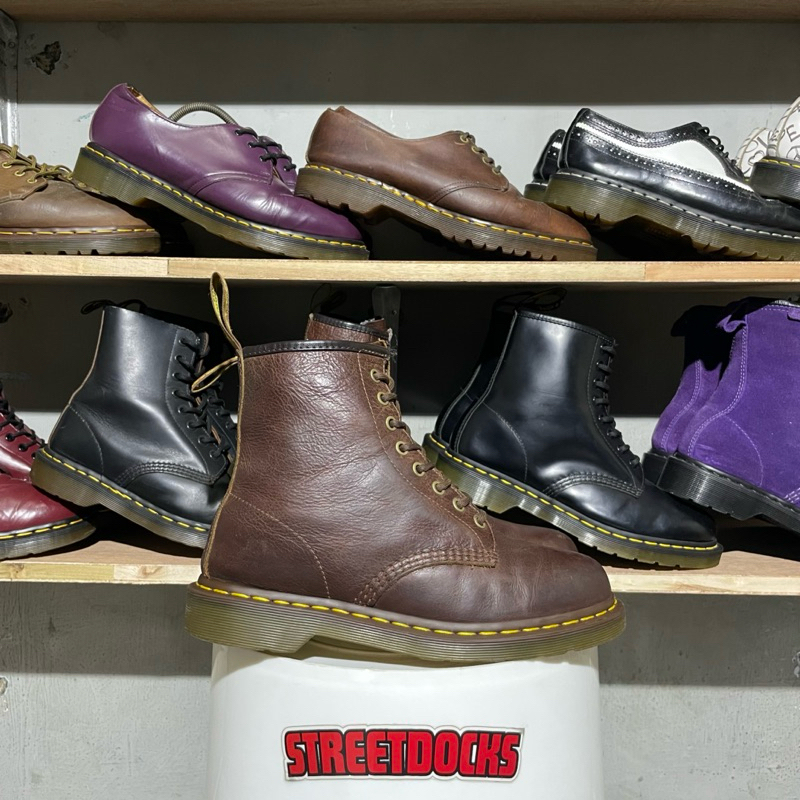 dr martens 1460 bark grizzly original (size 41)